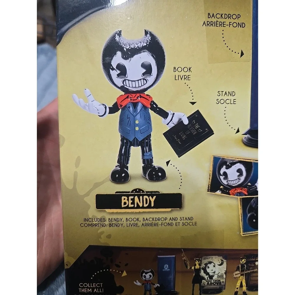 Bendy Ink Machine‎ Figure Jakks Joey Drew Book Stand Complete New Box